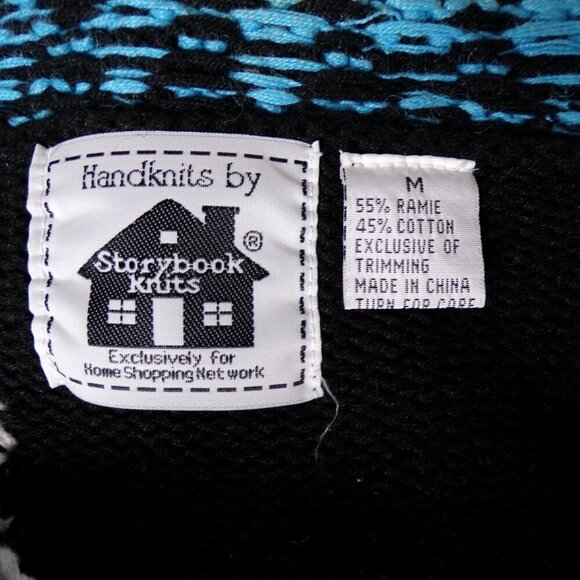 Storybook Knits Hand Knits Morning Brew Cardigan Size M #1058 - Picture 4 of 10